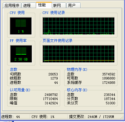 电脑系统Windows任务管理器上面没有菜单栏解决技巧