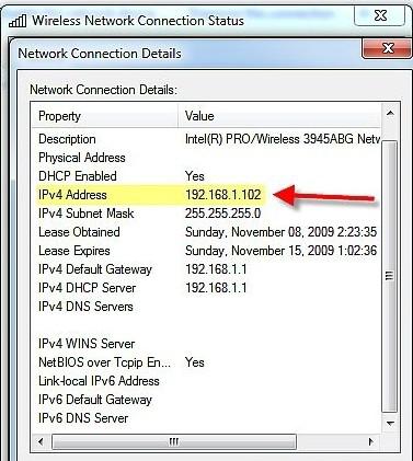win7系统快速查看的IP地址的方法