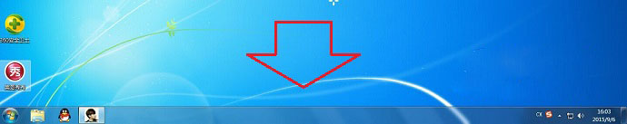 ghost win7旗舰版系统设置屏幕右侧显示任务栏到底部的方法