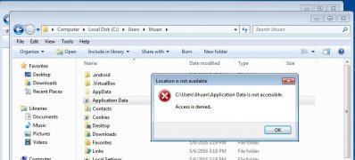 Win7系统提示目录拒绝访问的解决方法