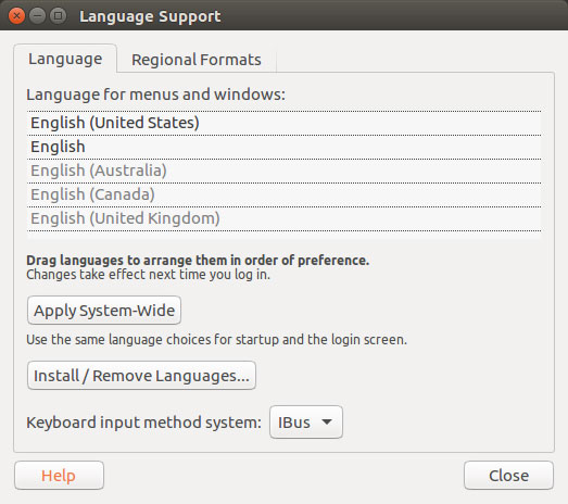 Ubuntu 16.4下安装中文输入法的方法