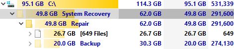 Windows10系统删除System Recovery文件夹的方法