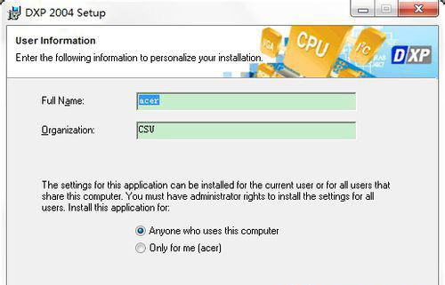 win7系统安装Protel DXP 2004的图文教程
