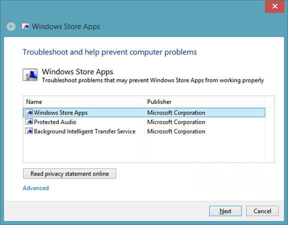 Windows8系统应用商店下载安装程序提示错误0x80200024的解决方法