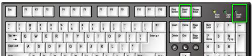 Windows8系统键盘右上角第三个灯的关闭方法